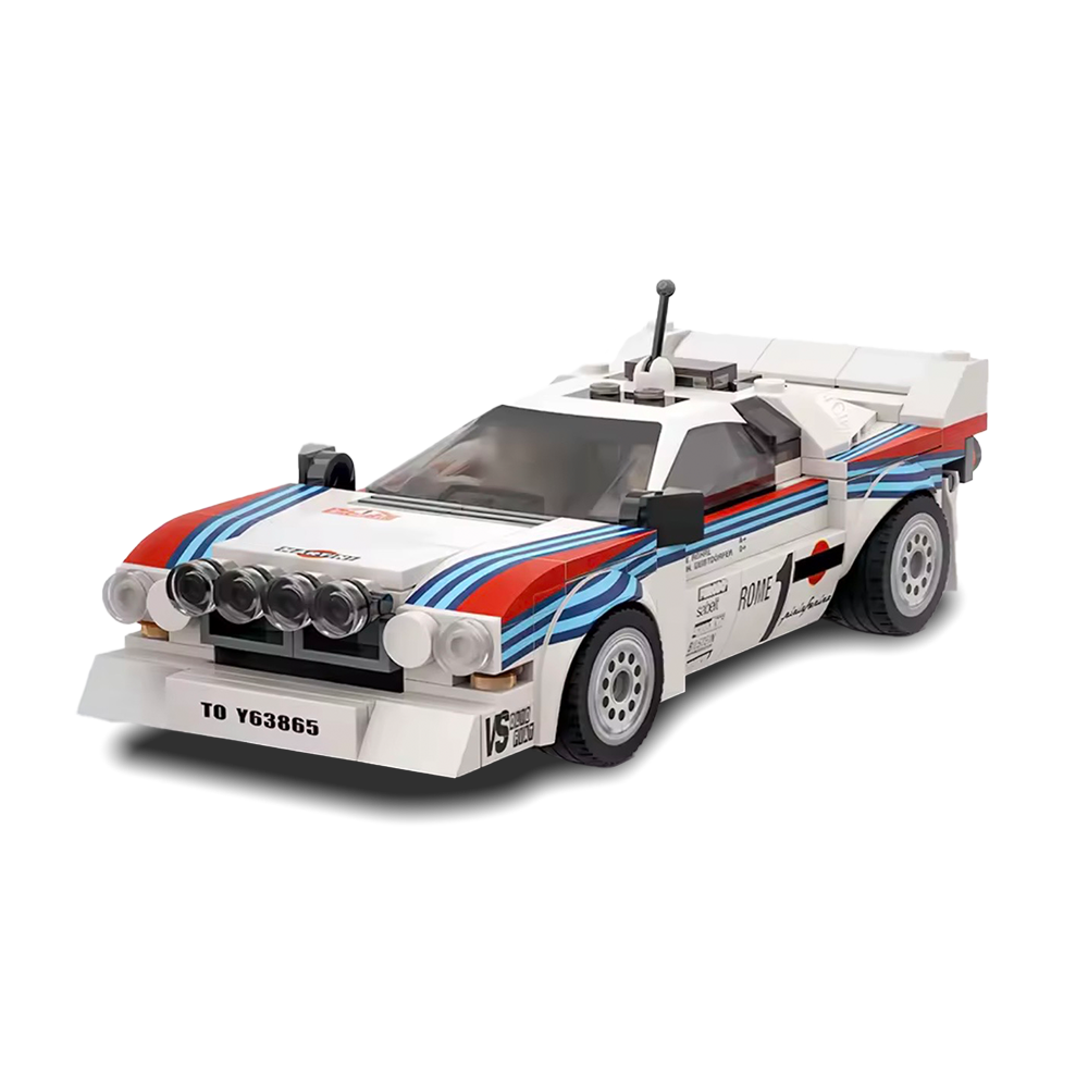 LANCIA 037 MARTINI RACING - COCHE DE BLOQUES