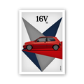 CLIO 16V ARTISTIC - PÓSTER