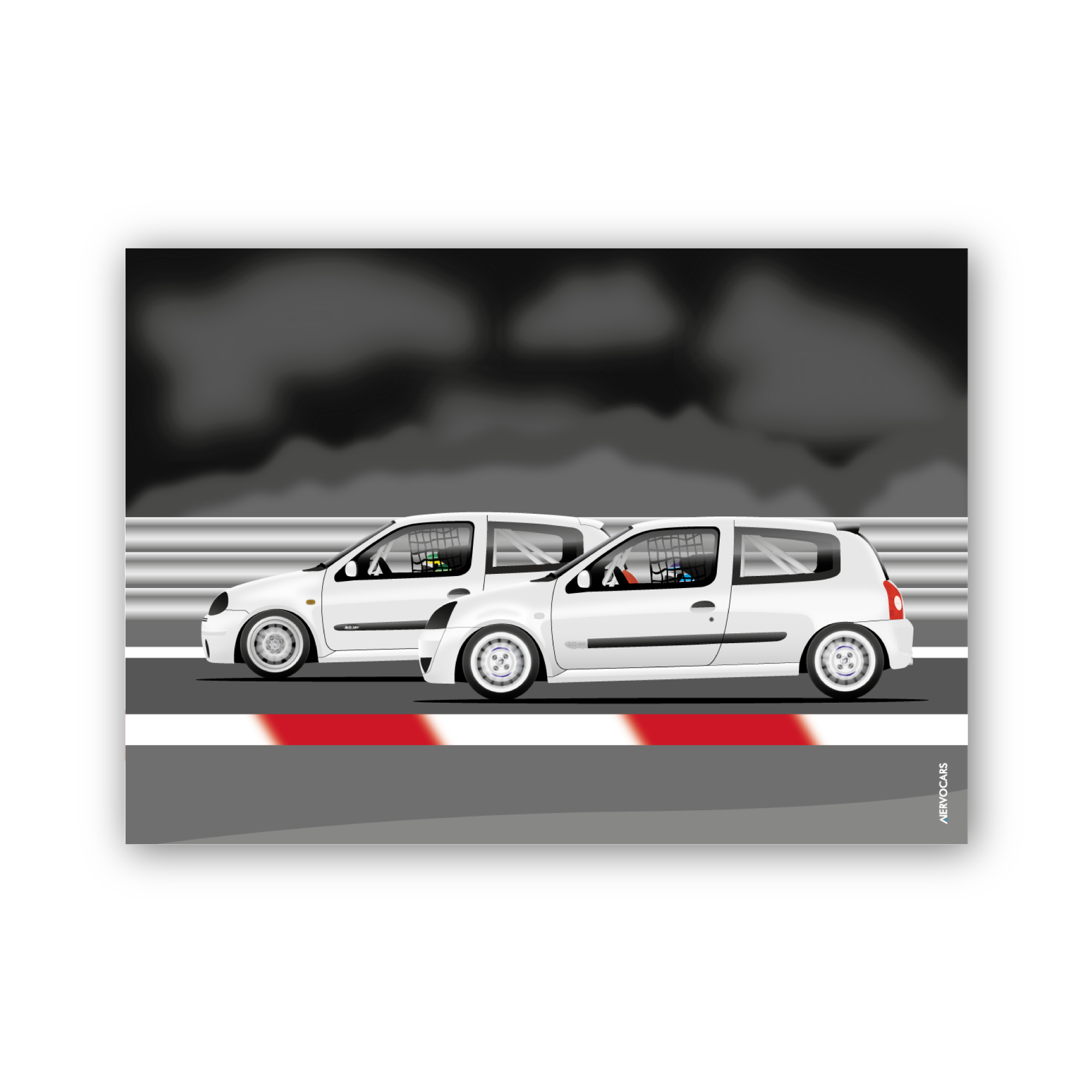 CLIO CUP II NOCHE - PÓSTER