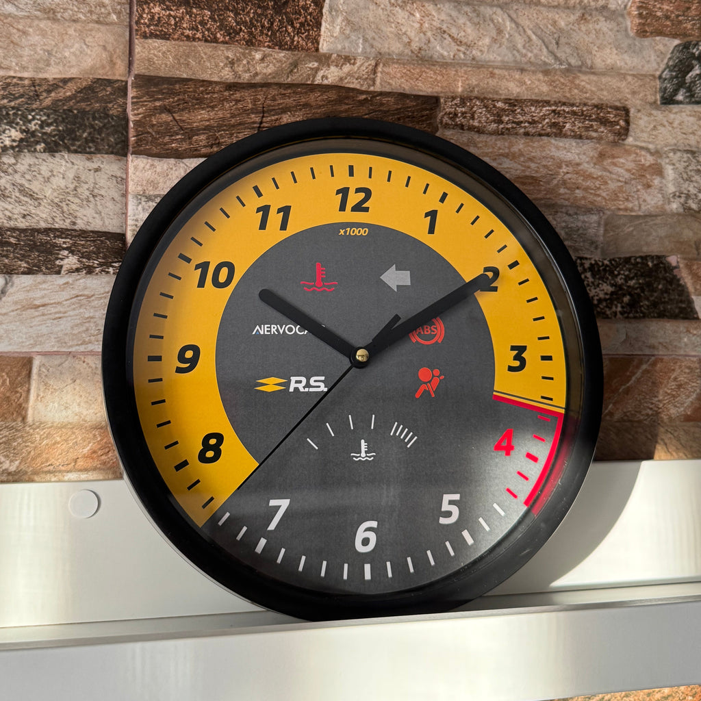 RELOJ DE PARED - CLIO 3 R.S. RPM