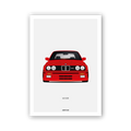 M3 E30 - PÓSTER BASICS