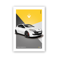 RENAULT MEGANE 3 R.S. - PÓSTER
