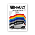 CLIO SPORT R27 ATMOSPHERIC RACER - PÓSTER