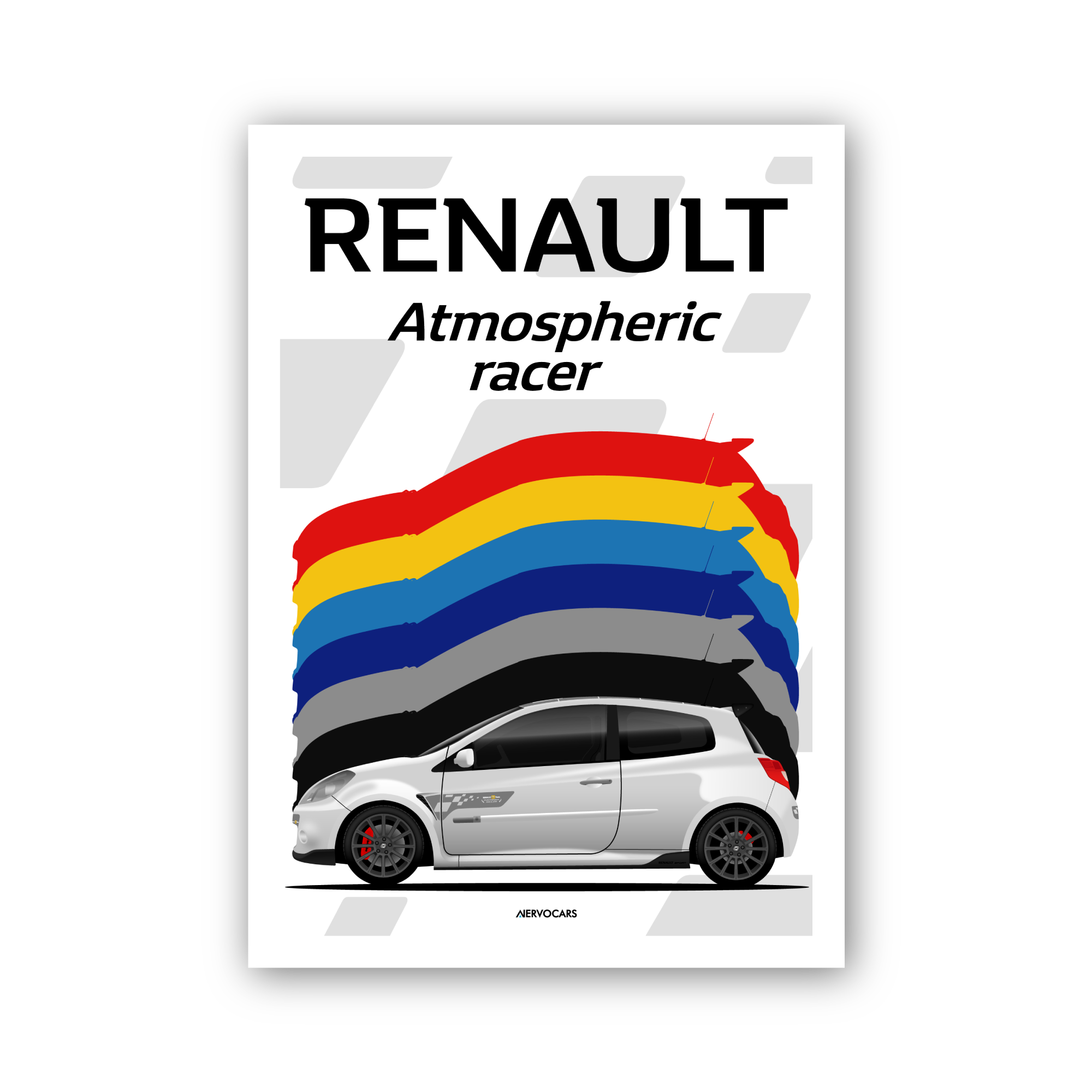 CLIO SPORT R27 ATMOSPHERIC RACER - PÓSTER