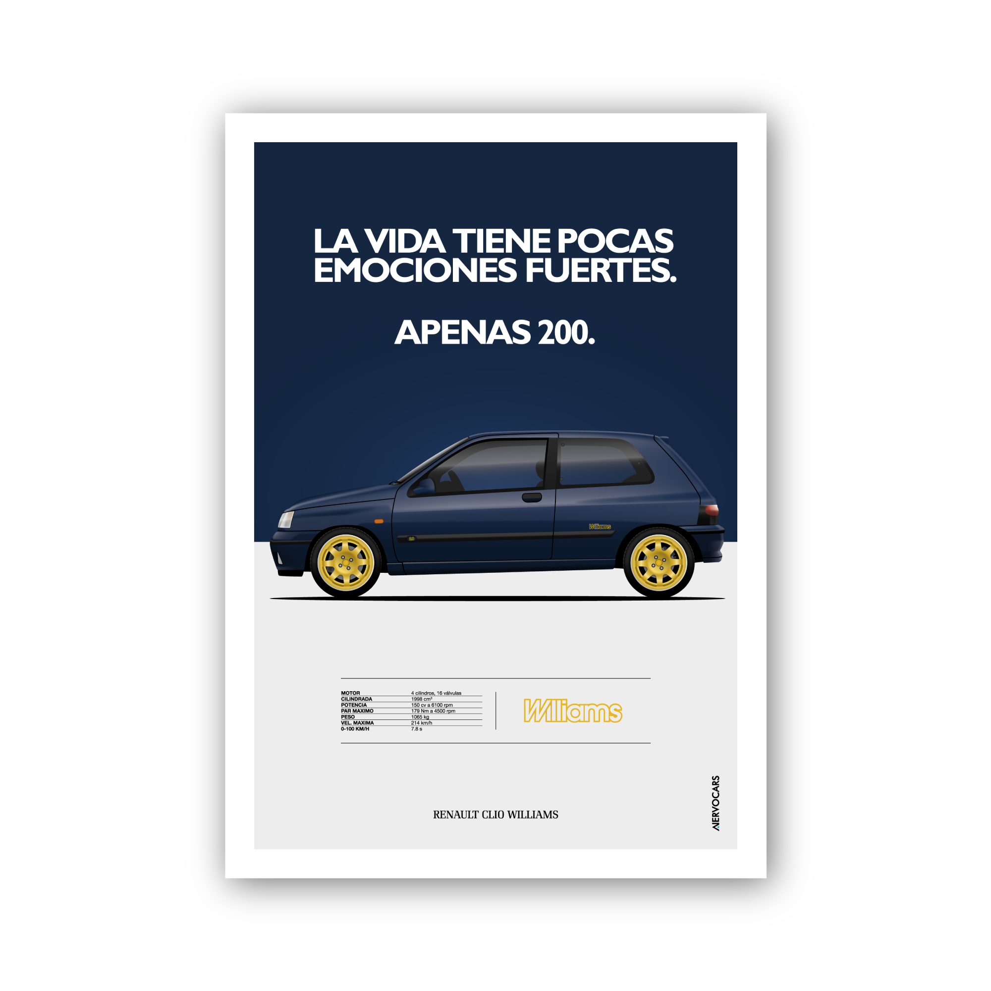 CLIO WILLIAMS SPECS - PÓSTER